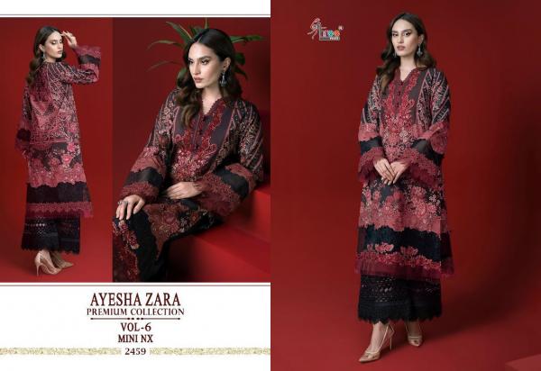 Shree Ayesha Zara Premium 6 Mini Nx Cotton Pakistani Suits Collection